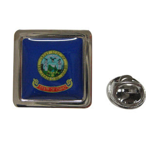 Idaho Flag Design Lapel Pin